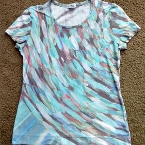 AKRIS punto women's sz 8 t-shirt